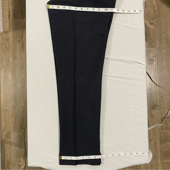 UNITED ARROWS men’s nylon/cotton grayish navy double breasted suit, JP 46 (~36S) - Picture 10 of 16